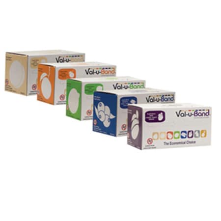 Val-U-Band Latex Free Band, 6 Yard - 5 Piece Set Val-u-Band-10-6118